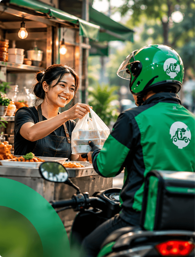Kurir WizCourier dan Mitra Warung Kuliner